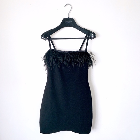 Urban Outfitters Dresses & Skirts - URBAN OUTFITTERS • NWT LITTLE BLACK FEATHER DRESS